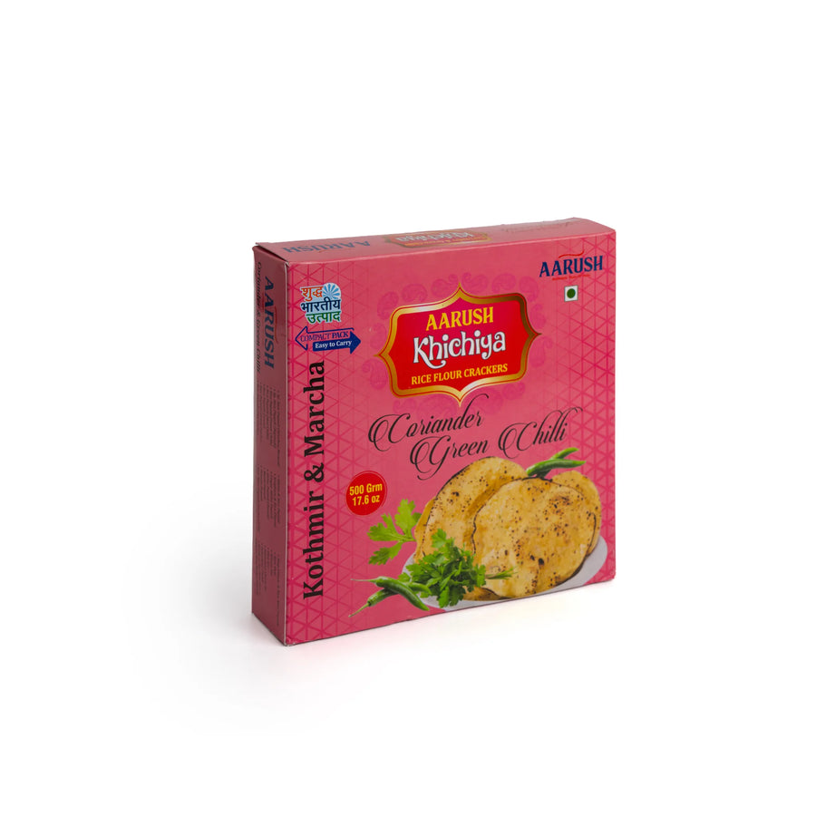 Coriander Green Chilli Khichiya