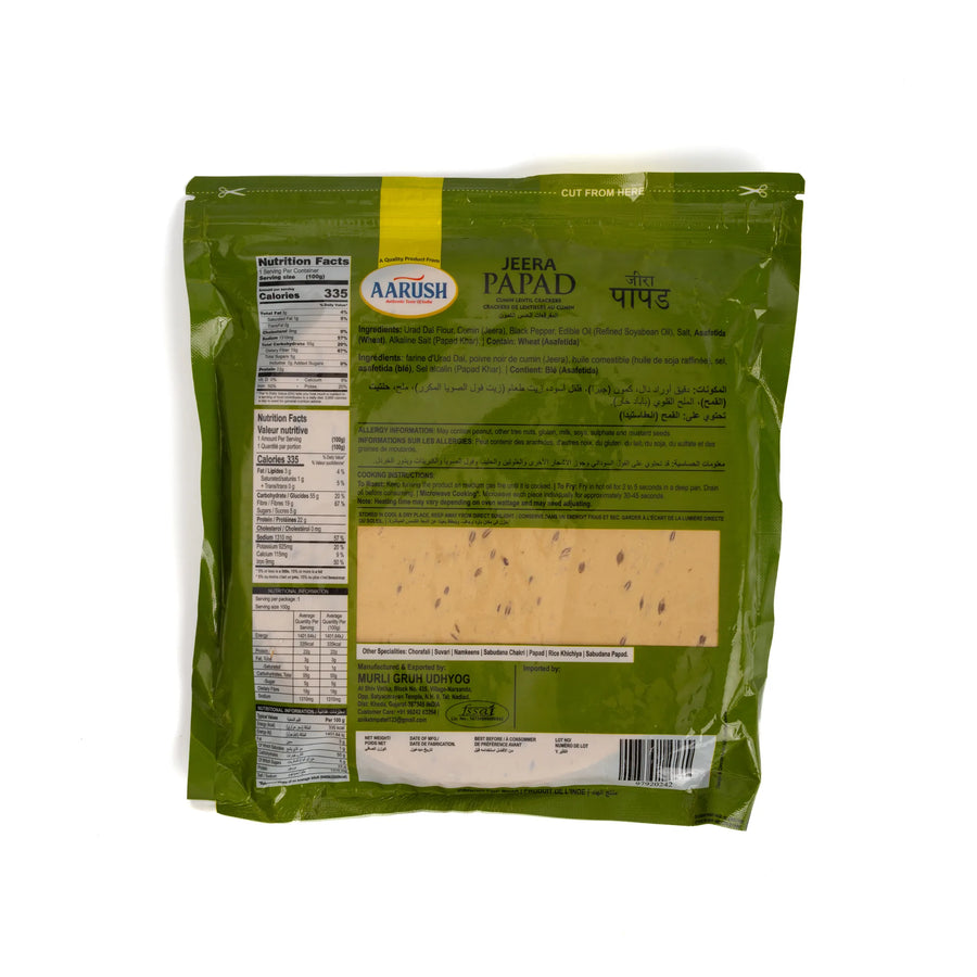 Jeera Papad